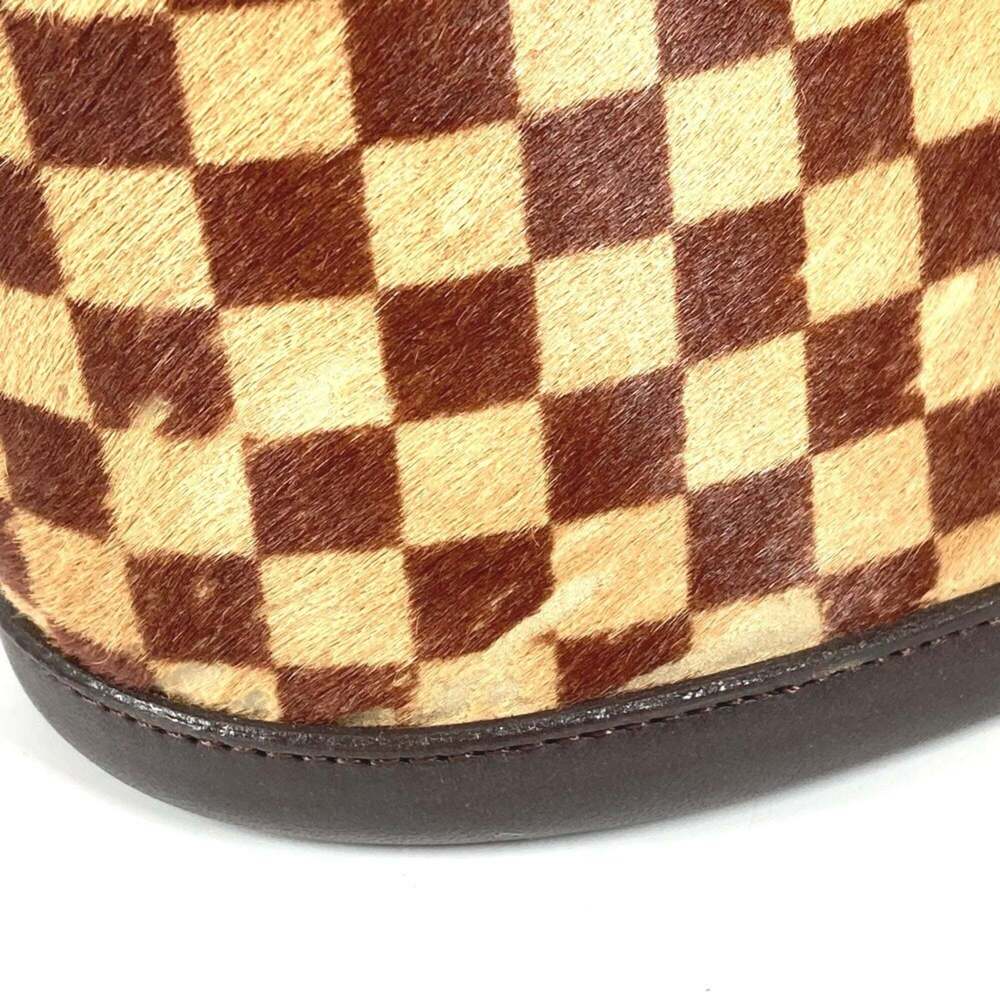 LOUIS VUITTON Brown Damier Leather Tote Bag - Picture 12 of 16